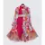 Pink Floral Print Anarkali