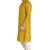 mustard yellow mirror work embroidered uppada silk kurta-pajama