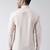 Beige plain cotton mens-casual-shirts