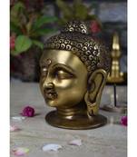 Vintage Gulley Brass Buddha Head 