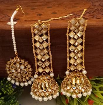 White earrings 1