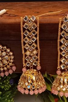 Pink earrings