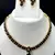 Black necklaces