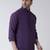Purple Cotton full Sleeve  half sleeve Kurta