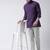 Purple Cotton full Sleeve  half sleeve Kurta