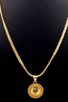 Gold pendants