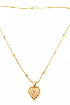 Gold pendants