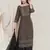 Black digital print pure silk salwar