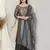 Green digital print pure silk salwar