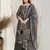 Green digital print pure silk salwar