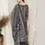 Green digital print pure silk salwar