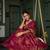 Purple Women Sela Silk Designer Zari Saree