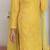 Phenomenal Light yellow Decorated with Mirror Faux Georgette Palazzo Salwar Suit