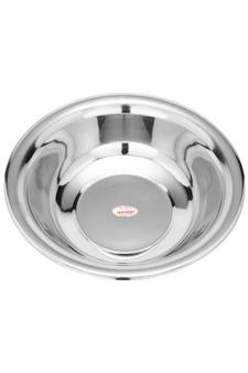 Stainless Steel Multipurpose Dhhama gamla kathot besin deep Bowl for kneading Dough(Dia 37.5cm  Capacity 5.6LTR)