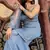 Sparkling Cloudy Grey Georgette Stylish Festive Wear Sharara Suit