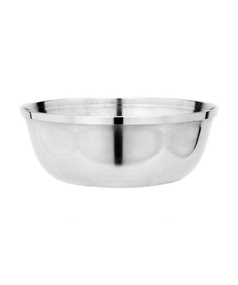 Stainless Steel Heavy Mirror Finish Bowl Vati  Pack of 6 Capacity 210ml (Dia 10cm H 4cm) (Medium)