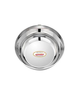 Stainless Steel Heavy Mirror Finish Bowl Vati  Pack of 12 Capacity 350ml (Dia 12cm H 5cm) (Extra Large for Soup) 2