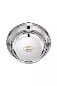 Stainless Steel Heavy Mirror Finish Bowl Vati  Pack of 12 Capacity 350ml (Dia 12cm H 5cm) (Extra Large for Soup)