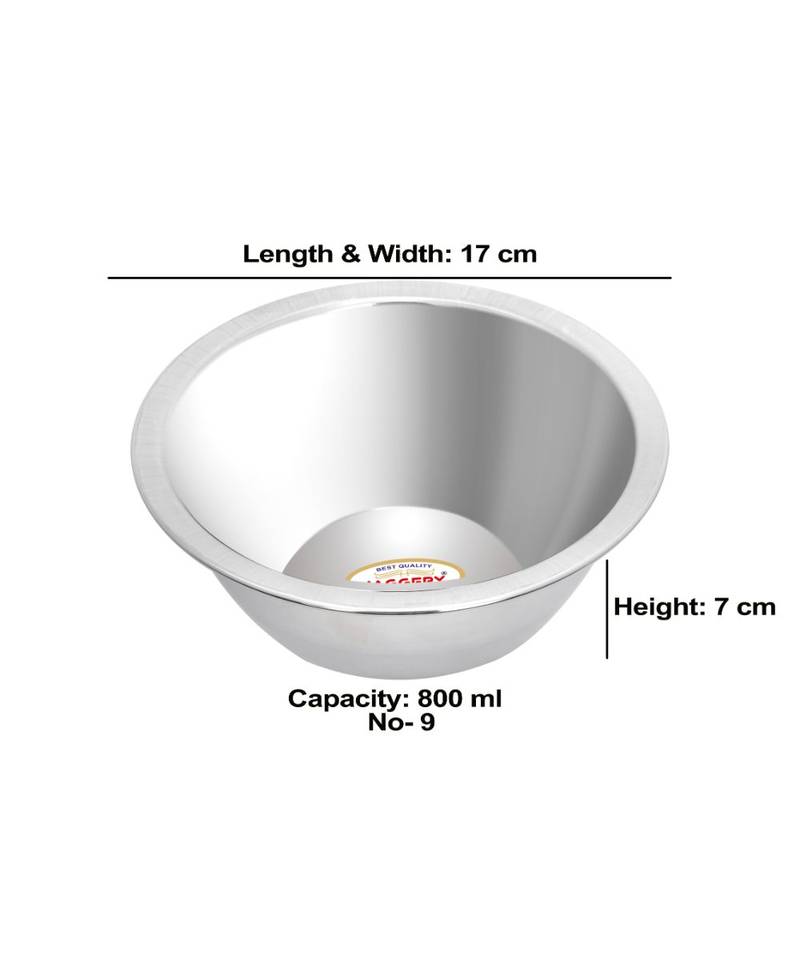 Stainless Steel 24 pcs Heavy Gauge Mirror Finished  Dinner Set