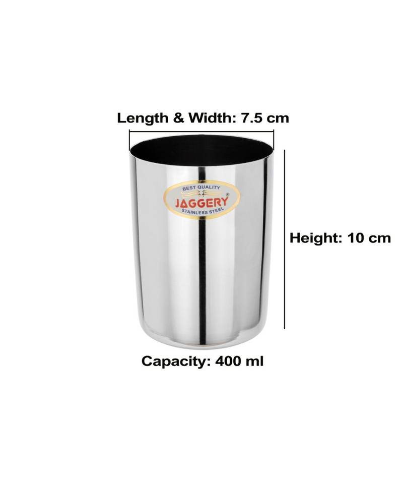 Stainless Steel Heavy Gauge Mirror Finished  5 pcs Thali Set  Dinner Set