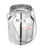 Stainless Steel Jointless Milk Can ( Capacity  1000ml ) Milk Pot  Container with Handle