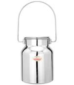 Stainless Steel Jointless Milk Can ( Capacity  1500ml ) Milk Pot  Container with Handle