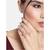 Rose Gold Plated Elegant Crystal CZ American Diamond Sparkling Adjustable Birds Finger Ring for Women (FL210Q)