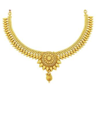 Traditional Choker Necklace Jewellery Set For Women Girls  2