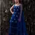 Decent Style Lepis Blue Mukaish Work Sharara Suit