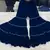 Decent Style Lepis Blue Mukaish Work Sharara Suit