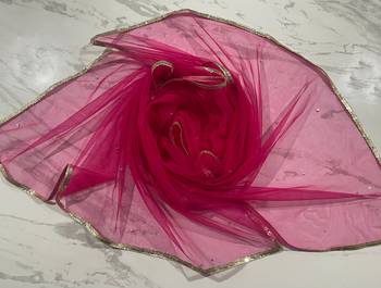 Gorgeous Pink Royal Georgette Sharara Designer Salwar Kameez 4