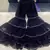 Gorgeous Navy Blue Mukaish work Georgette Sharara Salwar Suit
