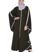 Modish Olive Kaftan Style Abaya