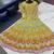 Eye-Catching Lemon Yellow Color Foil Mirror Base Length Ceremonial Palazzo Suit