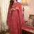 Fantastic Coral Pink Color Georgette Base Festive Wear Designer Anarkali Suit