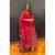 Splendid Dark Pink Color Georgette Base Foil Mirror Work Salwar Suit