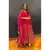 Splendid Dark Pink Color Georgette Base Foil Mirror Work Salwar Suit