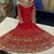 Splendid Dark Pink Color Georgette Base Foil Mirror Work Salwar Suit