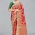 Red woven banarasi saree with blouse
