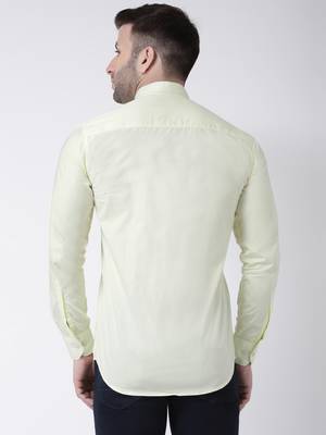 Yellow cotton stitched   shirt 5