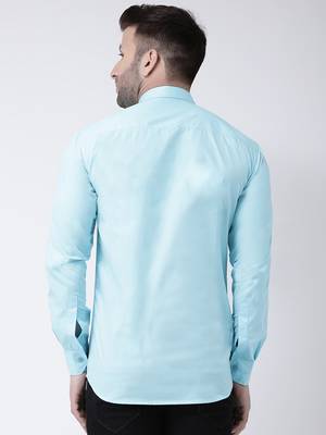 blue cotton stitched   shirt 5