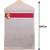 atorakushon   Hanging Saree Covers 100% Cotton Wardrobe Cloth organizer for Storage Garment Storage Bags Pack of 3