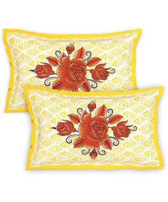 Divamee Bedsheets 100% Pure Cotton  Skin friendly fabric Bedsheet with 2 Pillow Covers 4