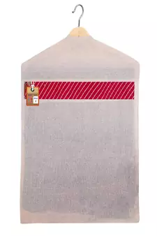 atorakushon   Hanging Saree Covers 100% Cotton Wardrobe Cloth organizer for Storage Garment Storage Bags Pack of 18