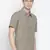 Brown printed cotton mens casual shirts