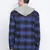 Blue printed cotton mens casual shirts