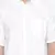 White printed cotton mens casual shirts