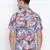 Multicolor printed cotton mens casual shirts