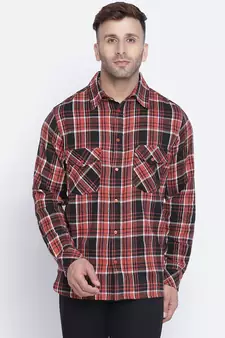 Multicolor printed cotton mens casual shirts