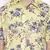 Yellow printed cotton mens casual shirts